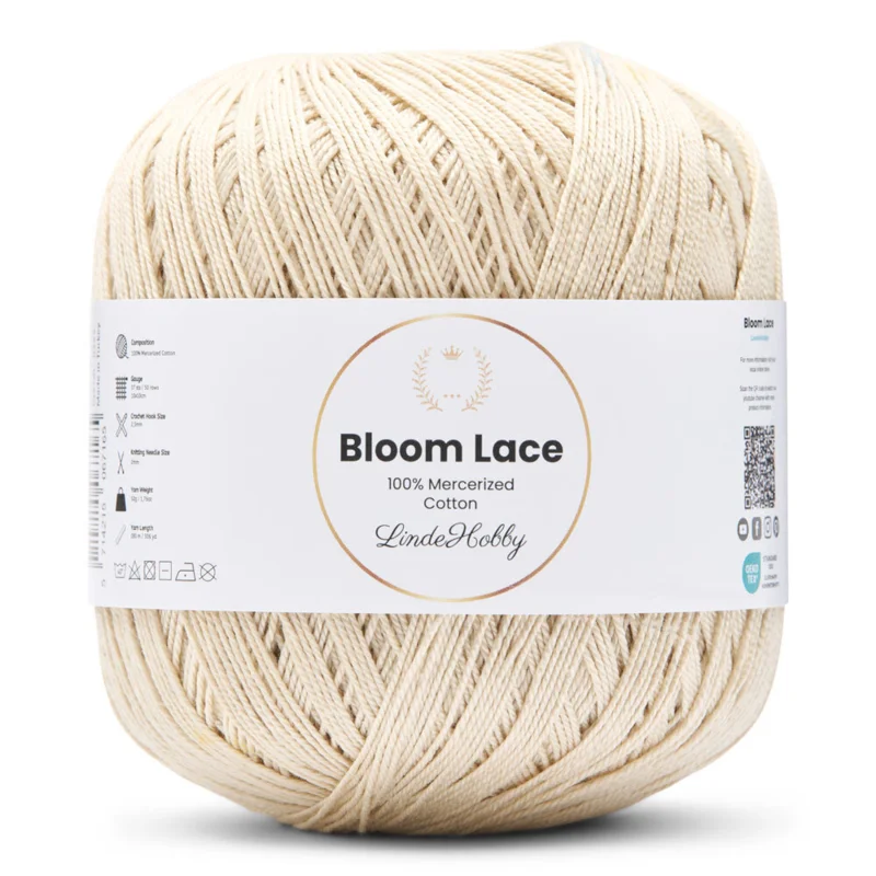 LindeHobby Bloom Lace Mercerized Cotton
